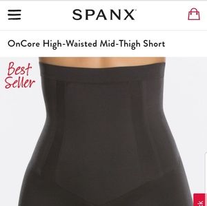 Spanx OnCore High Waisted Mid-thigh Short